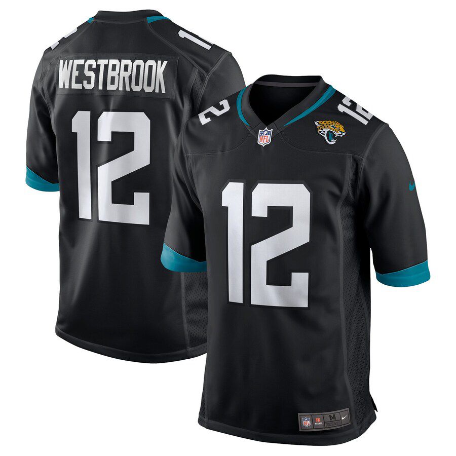 Men Jacksonville Jaguars #12 Dede Westbrook Nike Black Game NFL Jersey